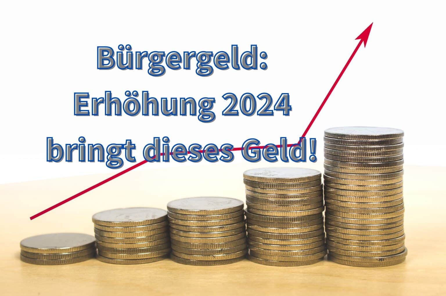 Bürgergeld Erhöhung 2024 mehr Geld Antrag und Bescheid gehen online