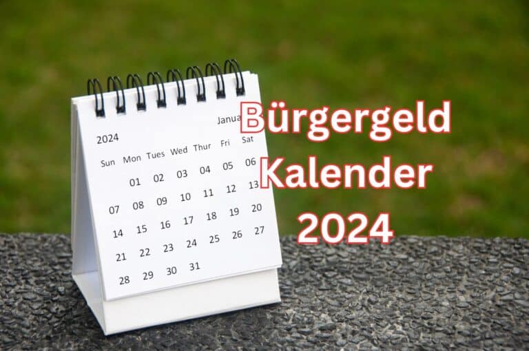 Bürgergeld Kalender 2024: Termine Und Fristen Im Überblick