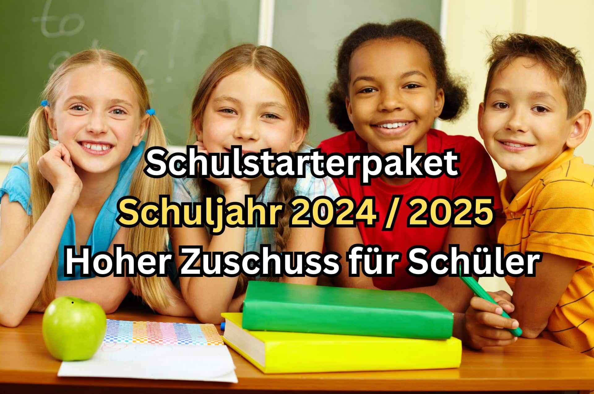 Bürgergeld 2024: Mehr Unterstützung für Schulkinder – jetzt beantragen