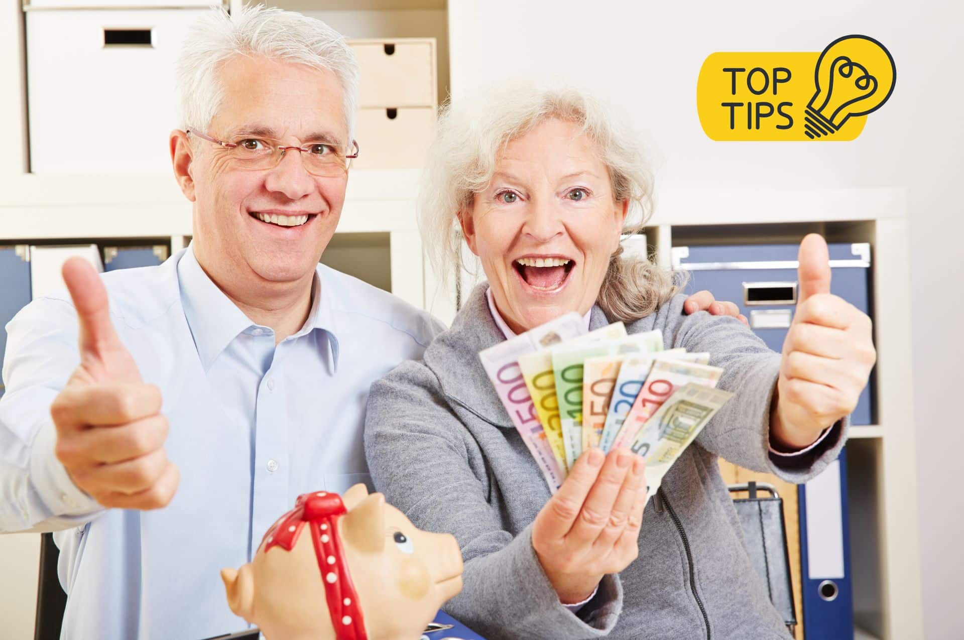 Clever sparen im Ruhestand: 7 Steuertricks für Rentner
