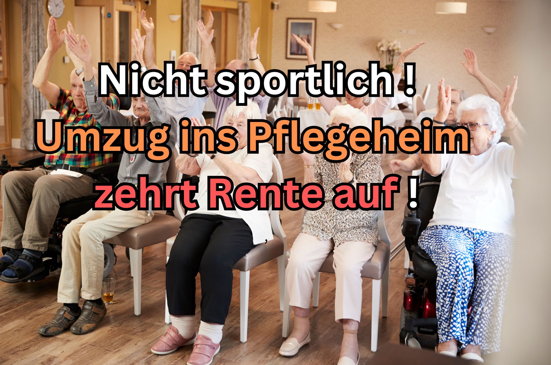 umzug ins pflegeheim kostet die rente