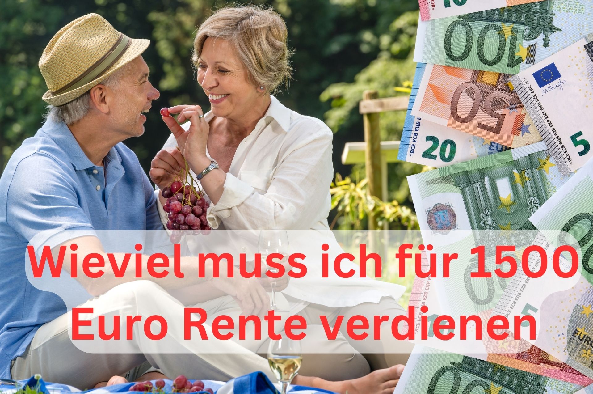 So viel müssen Sie für 1.500 Euro Rente verdienen