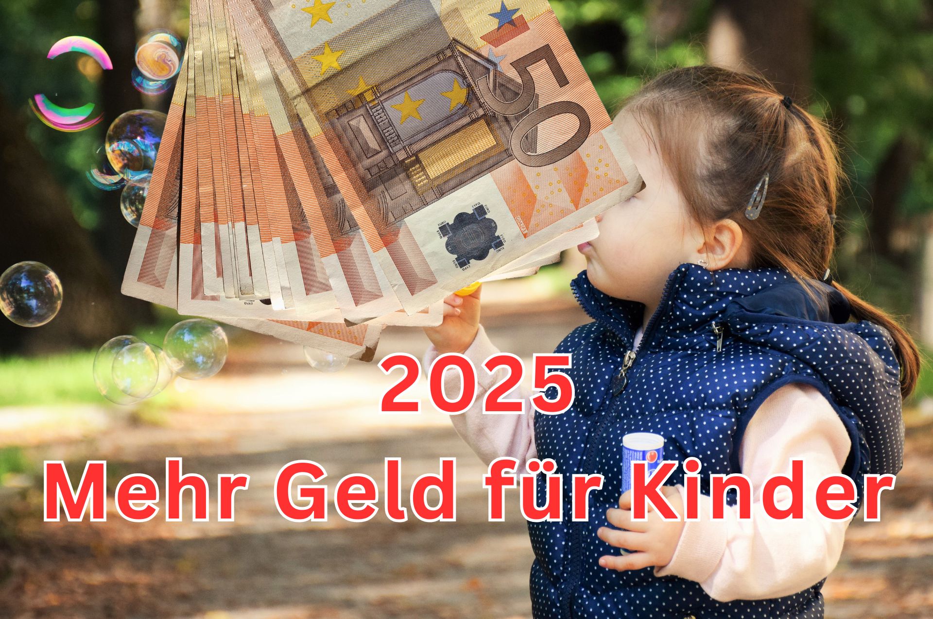 Mehr Geld für Kinder im Jahr 2025 vom Staat!