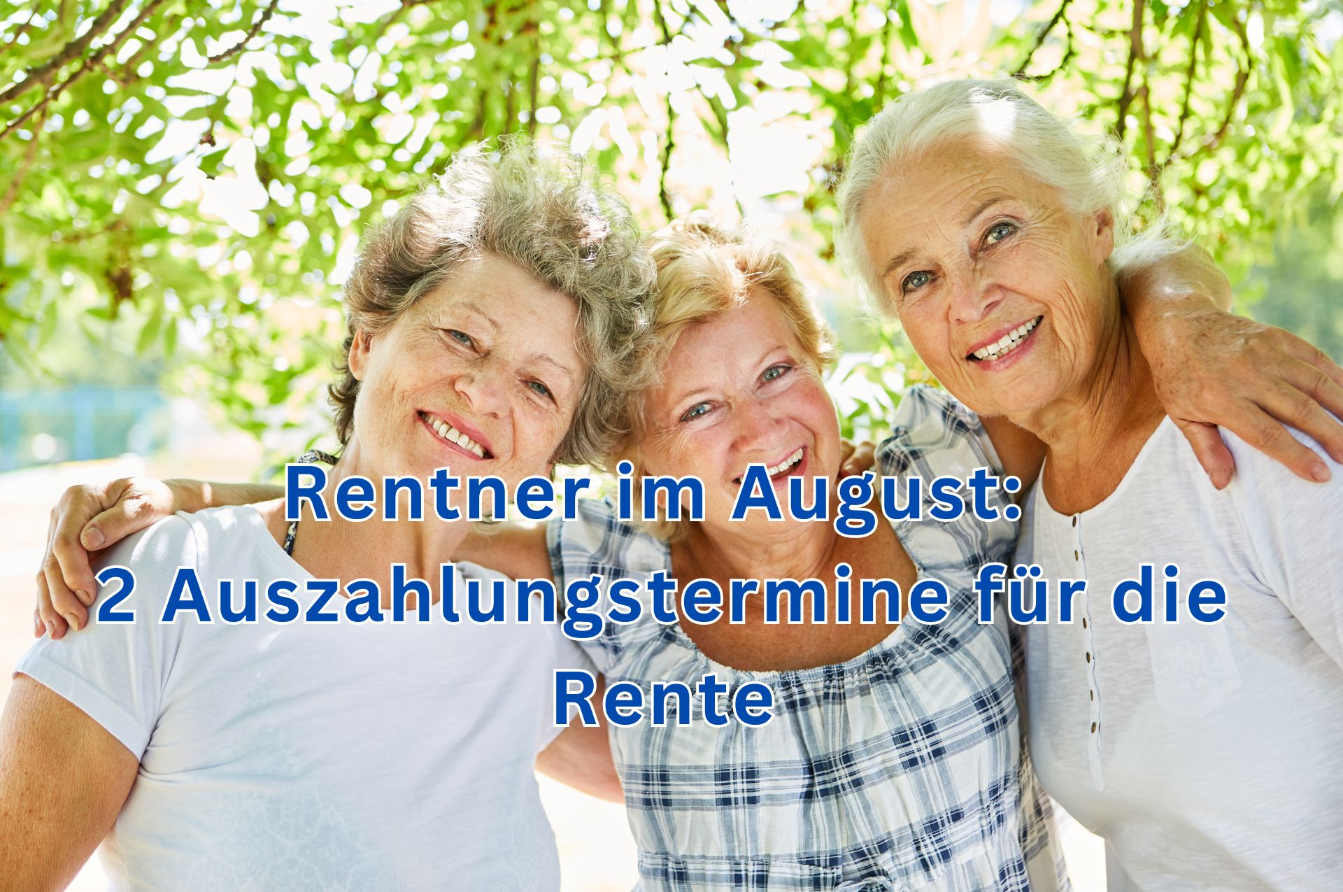 auszahlungstermin rente august 2024