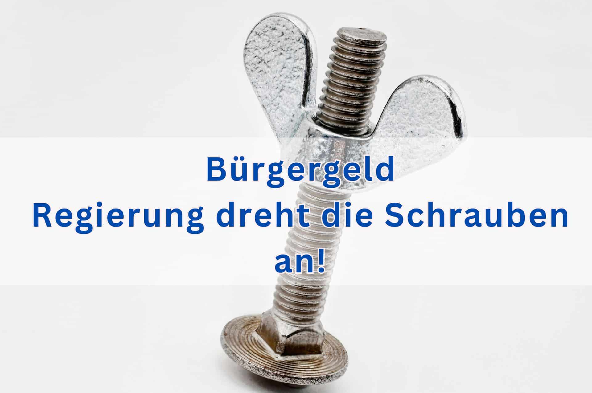 buergergeld schrauben zumutbarkeit