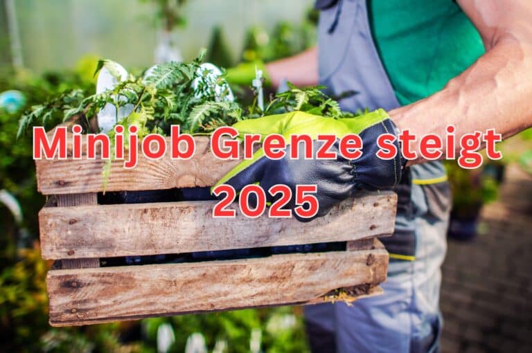 Minijob Verdienstgrenze steigt im Jahr 2025 mehr Geld möglich