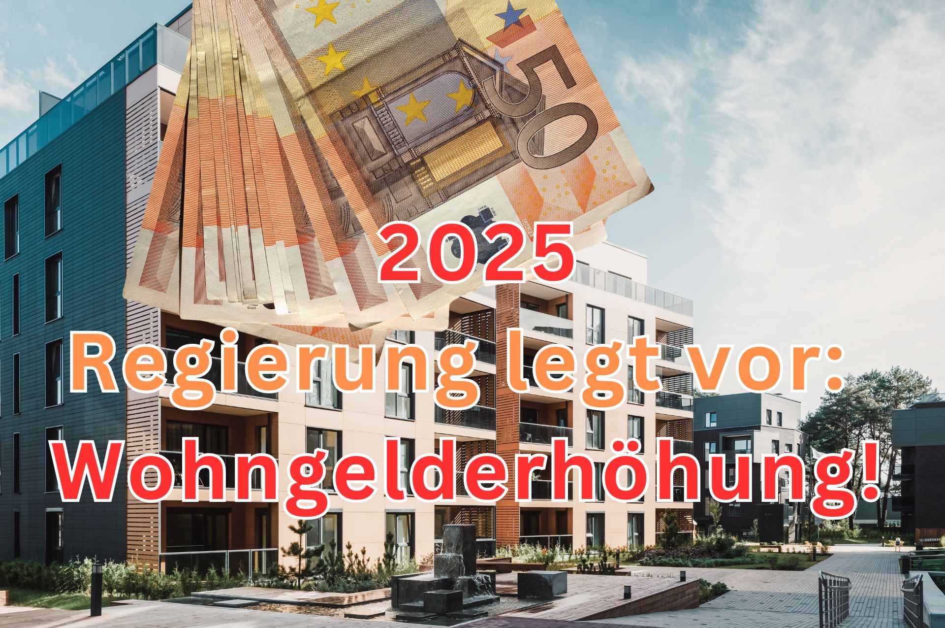 Änderung 2025: Wohngeld wird erhöht