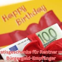 Gratisgeschenke für Bürgergeld-Empfänger und Rentner.