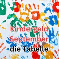 Kindergeld Auszahlungstermine September 2024