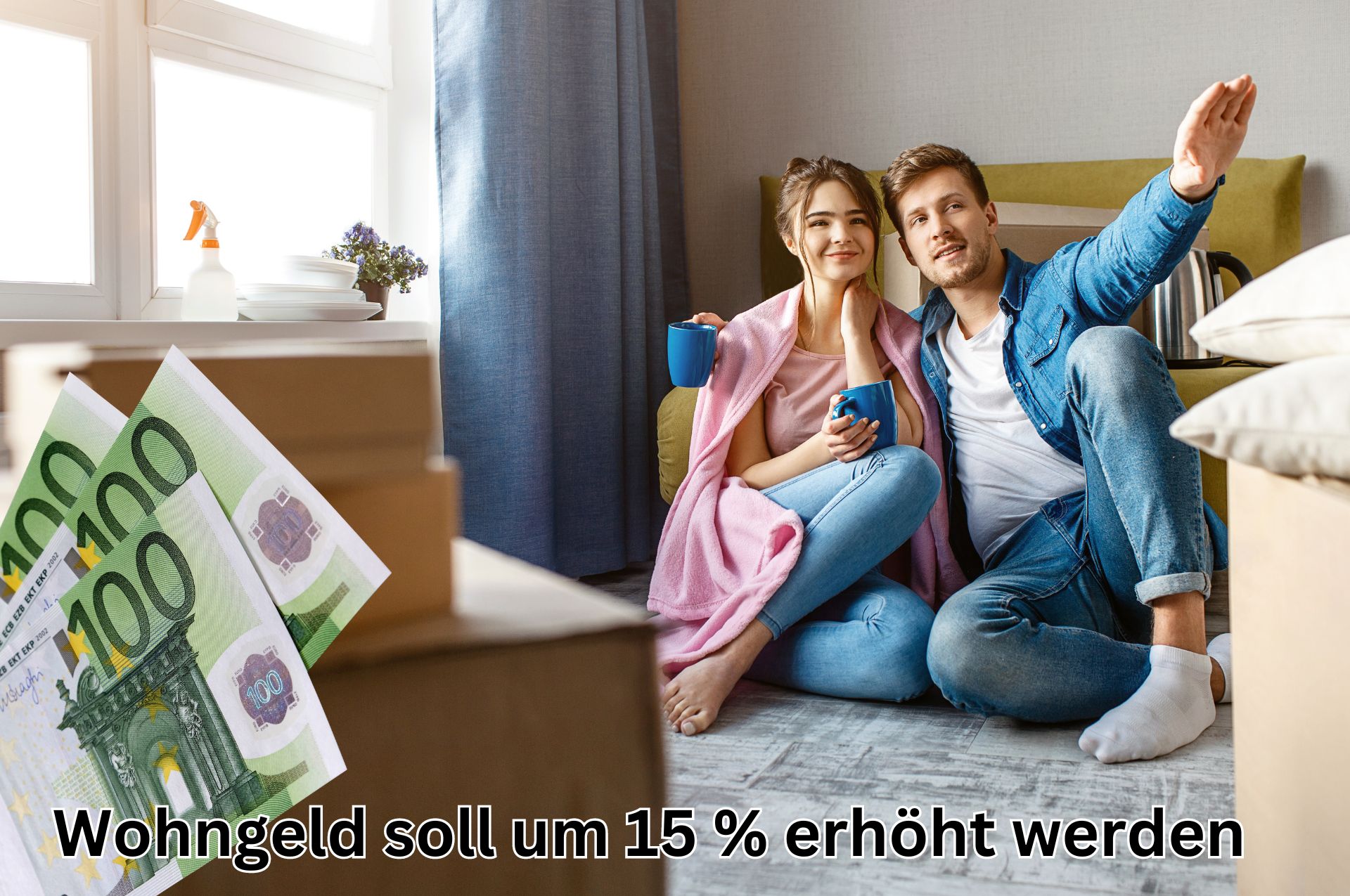 Neuer Zuschuss: Wohngeld wird um 15 % erhöht