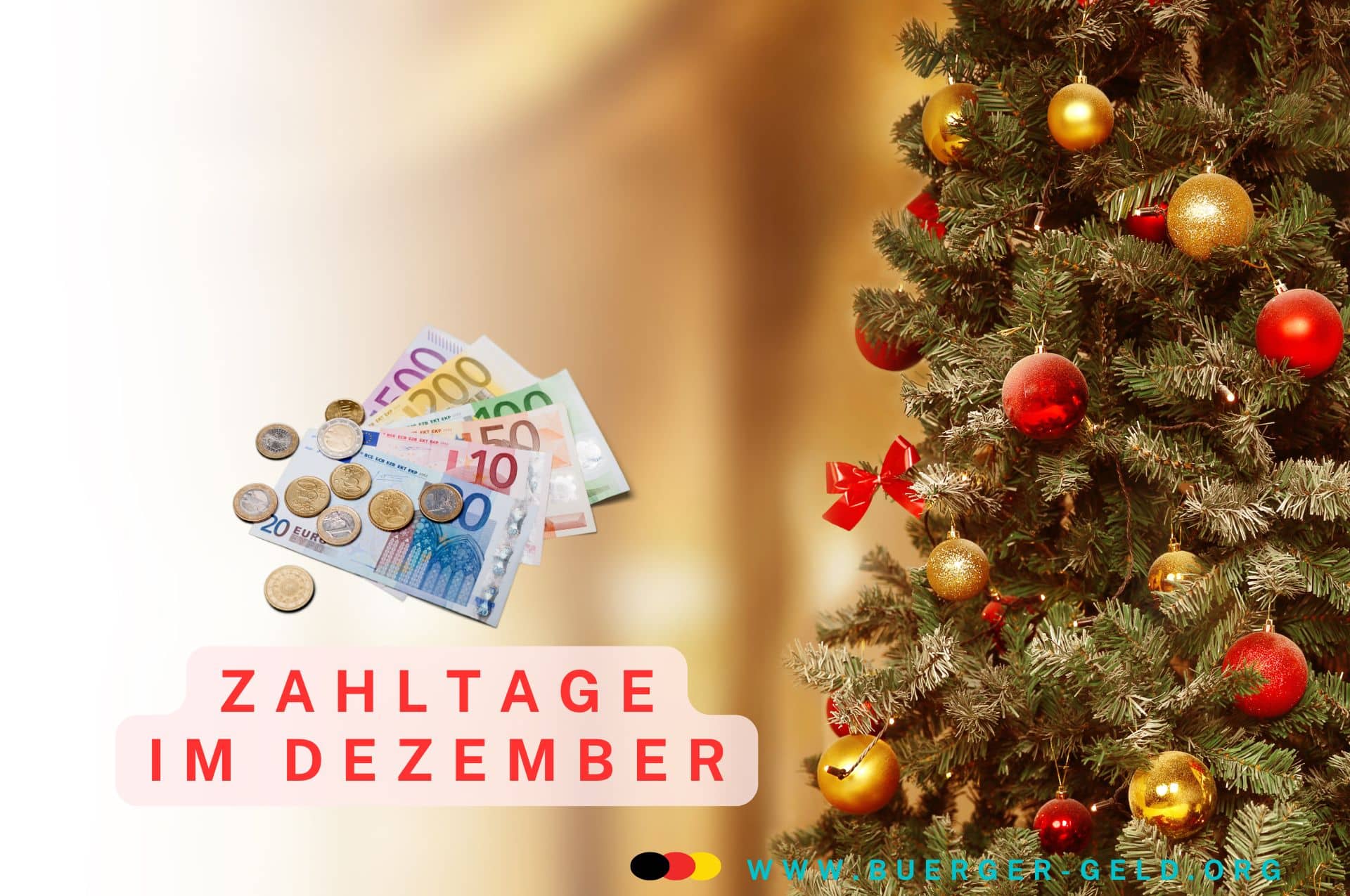 Zahltage Dezember 2024: Wann das Geld kommt … Kinder, Bürger, Rente, Lohn