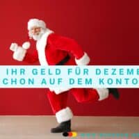 Weihnachtsmann rennt