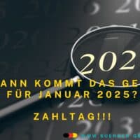 Lupe liegt auf der Zahl 2025