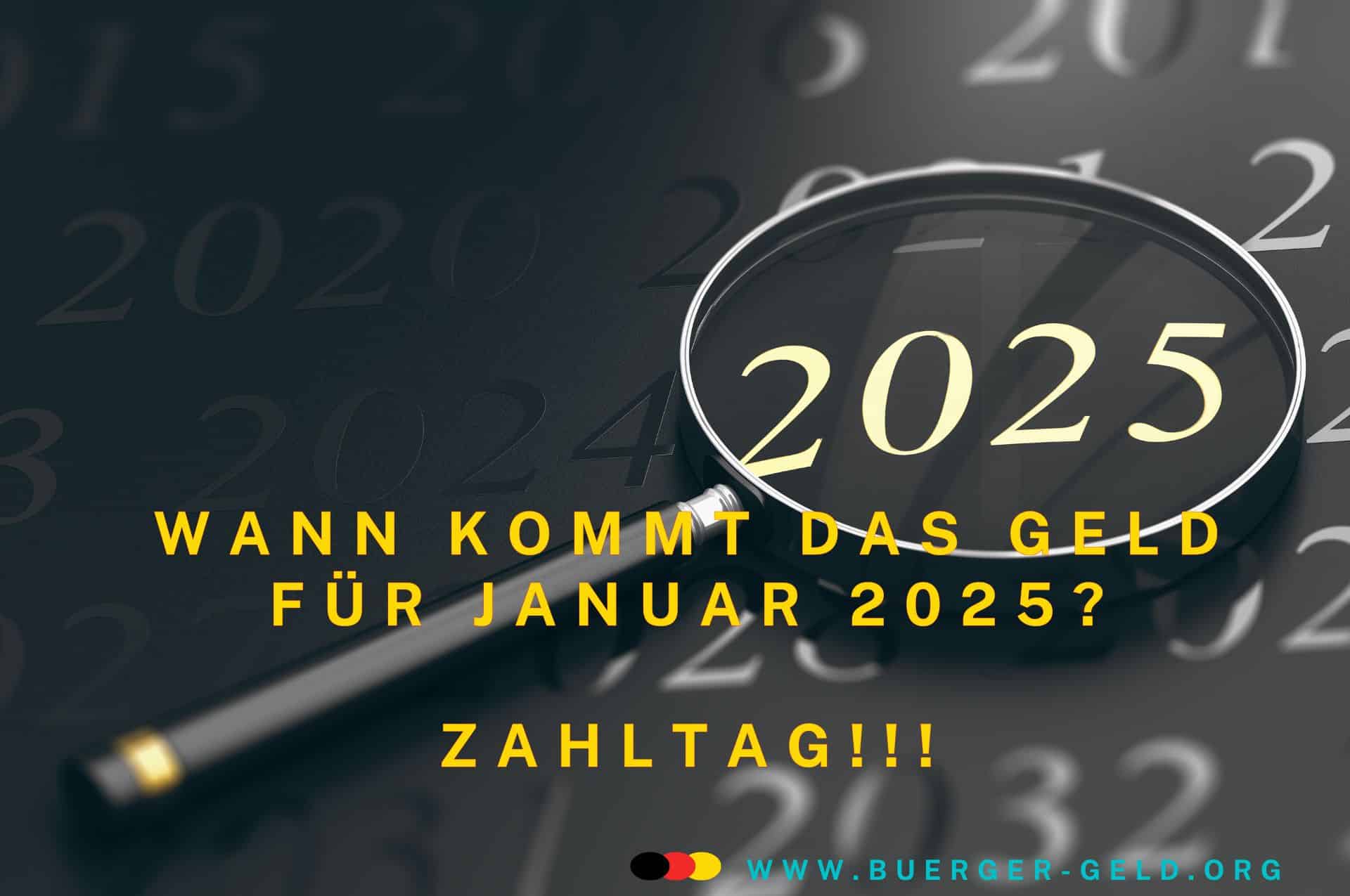 Rente, Bürgergeld, Kindergeld… Zahlung zum 1. Januar 2025