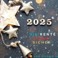 Sterne mit Jahrezahl 2025