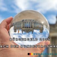 Glaskugel vor dem Deutschen Bundstag