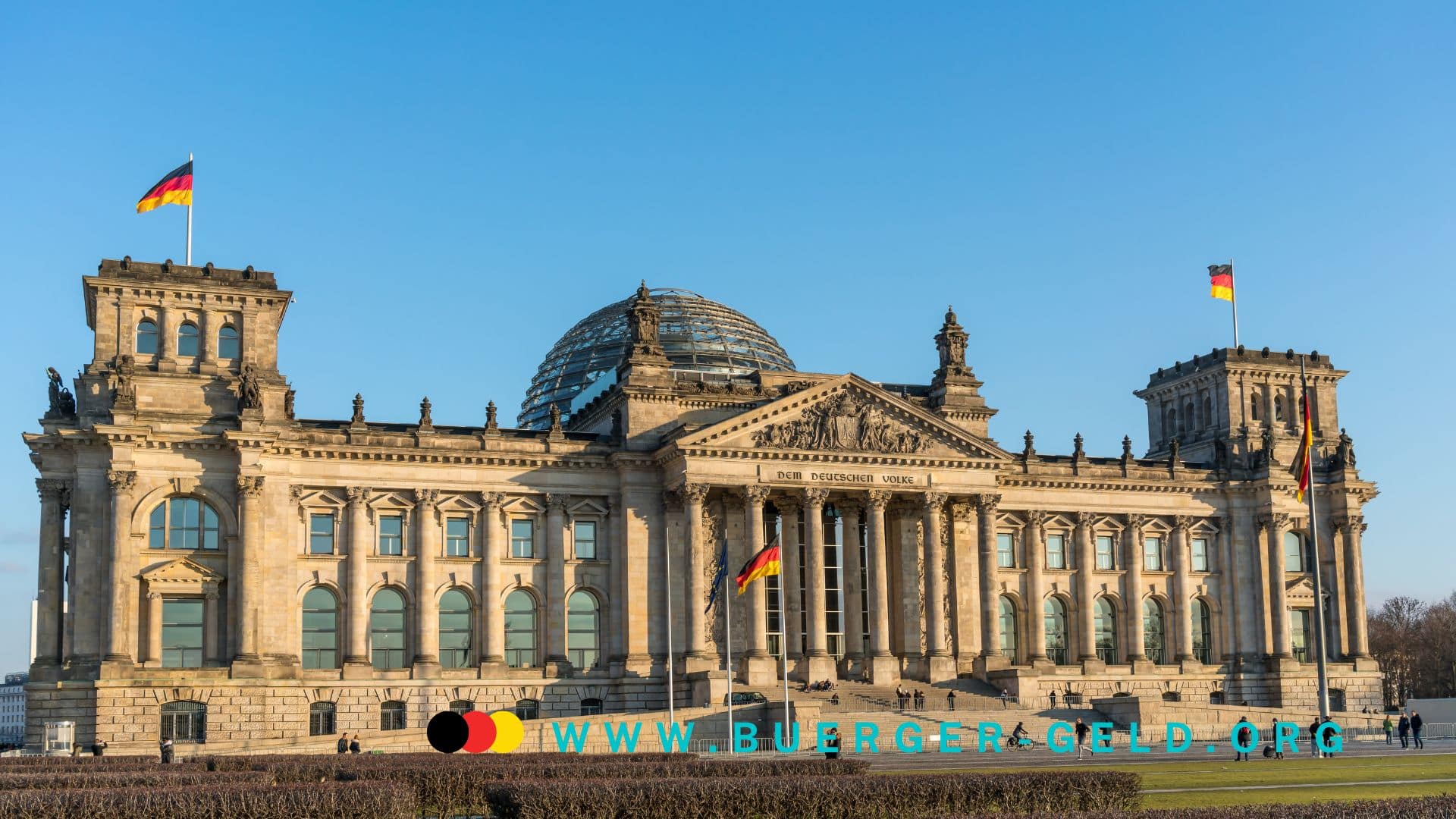 Reichstagsgebäude in Berlin